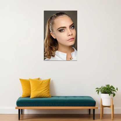 Cara Delevingne Model Actress Poster Wall Art Print Home Wall Decor