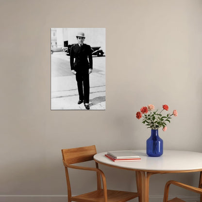 George Raft American Movie Actor Poster Wall Art Print Home Wall Decor