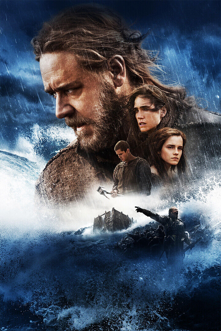 Noah Movie Action Drama Adventure Poster Wall Art Print Home Wall Decor