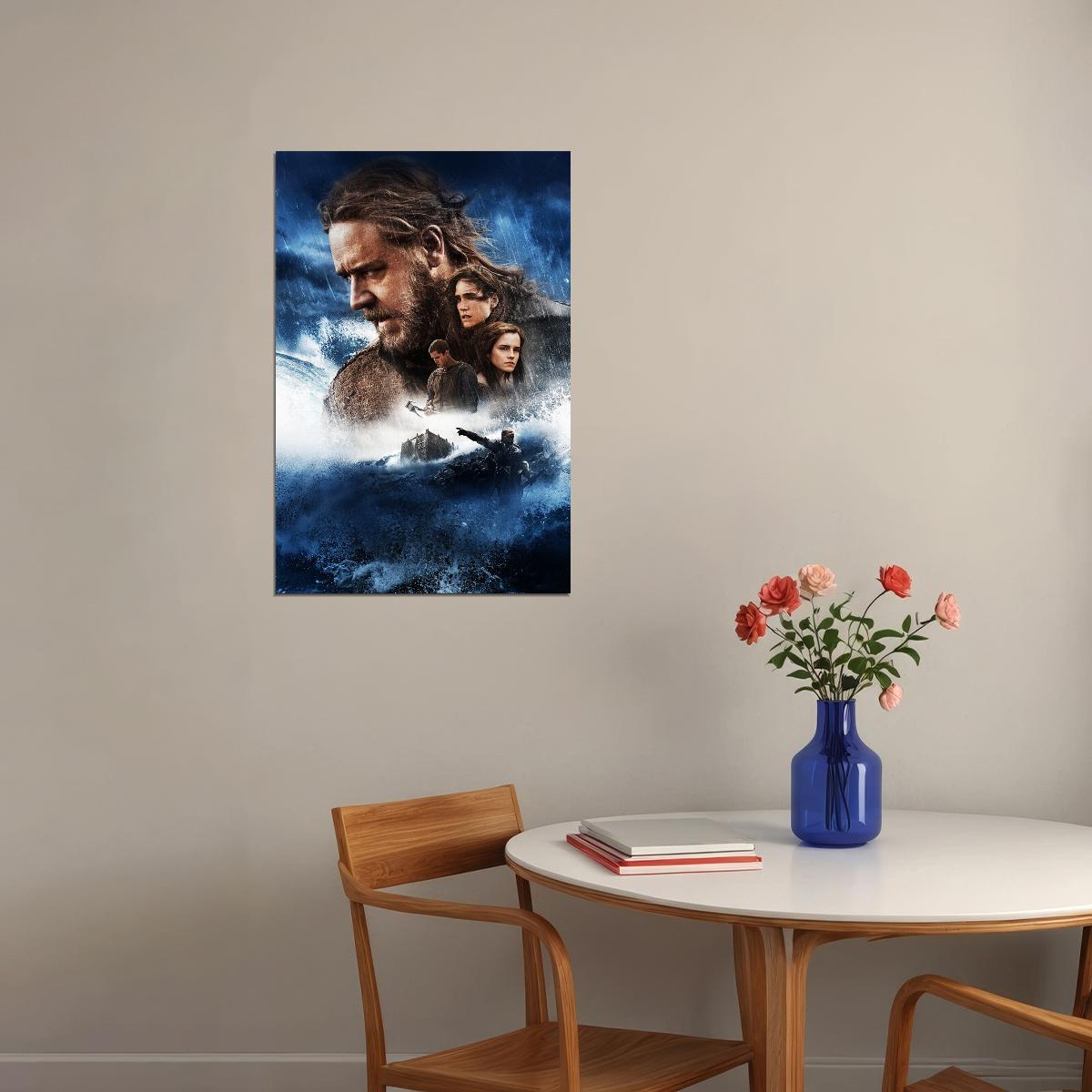 Noah Movie Action Drama Adventure Poster Wall Art Print Home Wall Decor