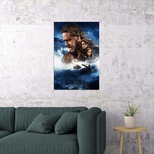 Noah Movie Action Drama Adventure Poster Wall Art Print Home Wall Decor
