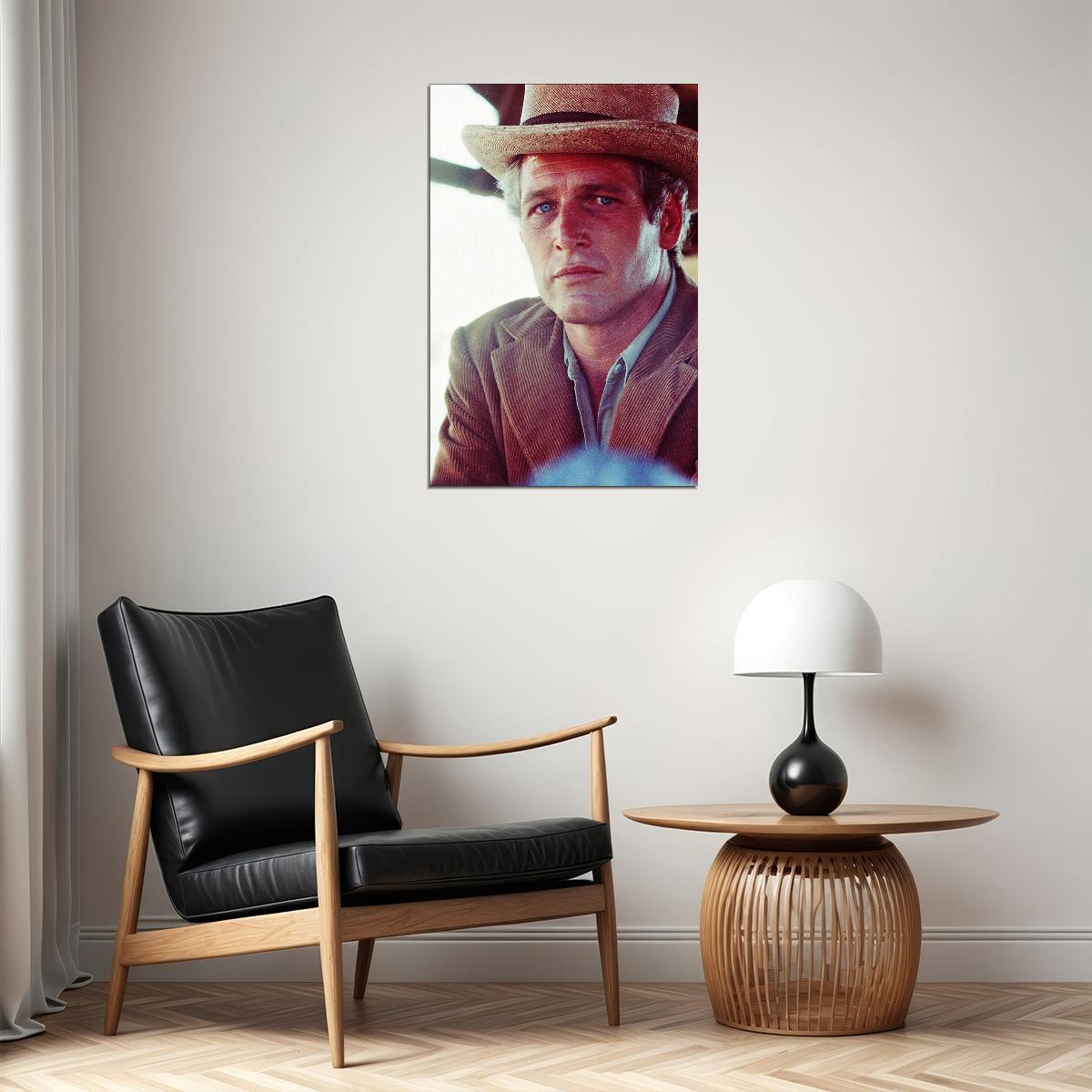 Paul Newman As Butch Cassidy Movie Poster Wall Art Print Home Wall Decor