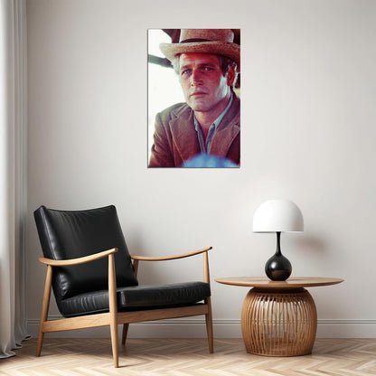 Paul Newman As Butch Cassidy Movie Poster Wall Art Print Home Wall Decor