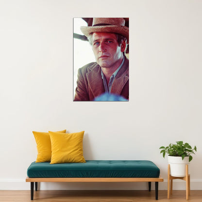 Paul Newman As Butch Cassidy Movie Poster Wall Art Print Home Wall Decor