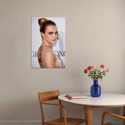 Cara Delevingne Model Actress Poster Wall Art Print Home Wall Decor