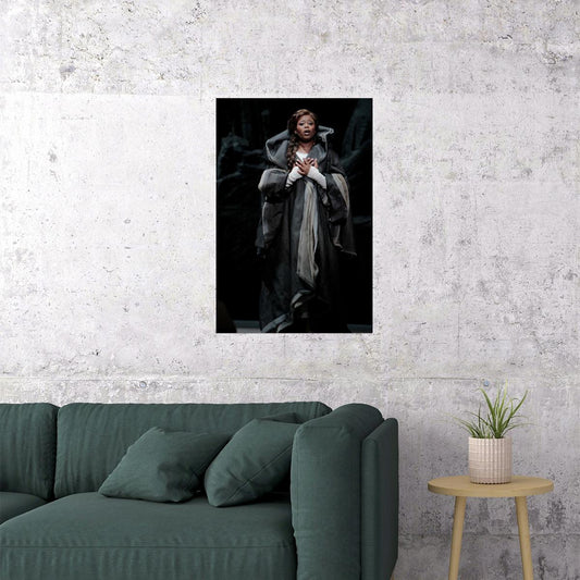 Opera Singers At Curtain Call Music Poster Wall Art Print Home Wall Decor