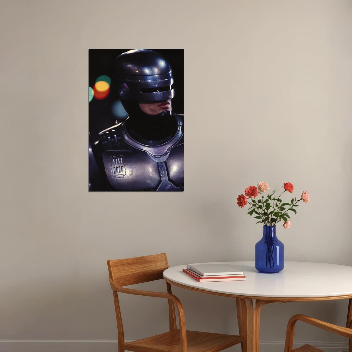 Robocop Movie Action Crime Science Fiction Poster Wall Art Print Home Wall Decor