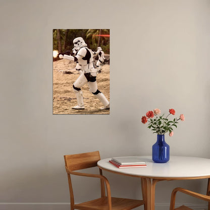Stormtrooper Star Wars 7 Movie Science Fiction Poster Wall Art Print Home Wall Decor