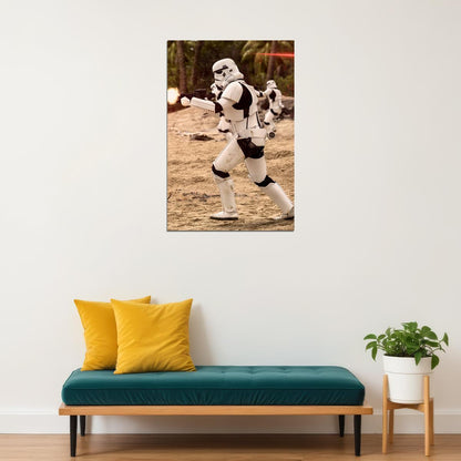 Stormtrooper Star Wars 7 Movie Science Fiction Poster Wall Art Print Home Wall Decor