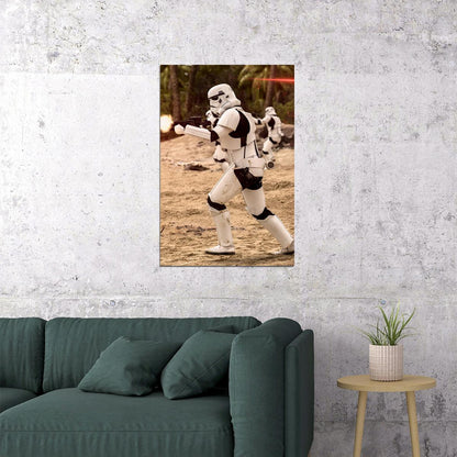Stormtrooper Star Wars 7 Movie Science Fiction Poster Wall Art Print Home Wall Decor