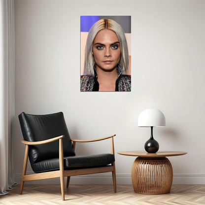 Cara Delevingne Model Artist Actor Poster Wall Art Print Home Wall Decor