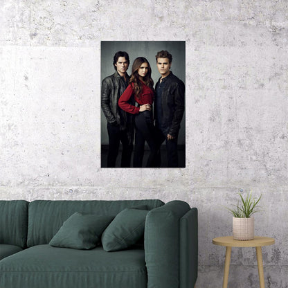 The Vampire Diaries Tv Show Series Movie Poster Wall Art Print Home Wall Decor