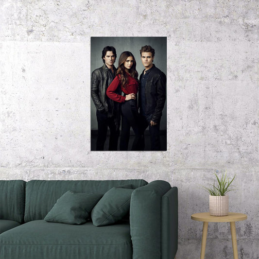 The Vampire Diaries Tv Show Series Movie Poster Wall Art Print Home Wall Decor
