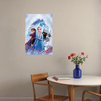Frosty Movie Animation Adventure Musical Poster Wall Art Print Home Wall Decor
