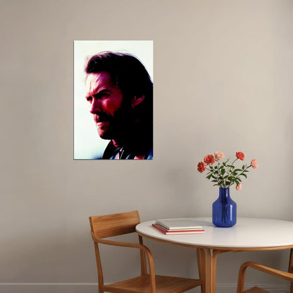 Clint Eastwood In The Outlaw Josey Wales Movie Poster Wall Art Print Home Wall Decor