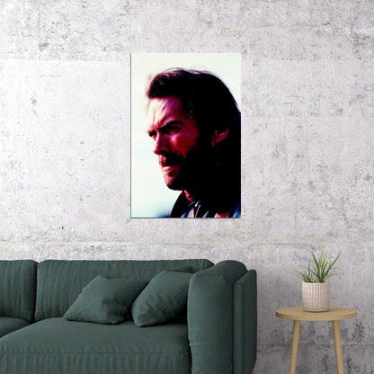 Clint Eastwood In The Outlaw Josey Wales Movie Poster Wall Art Print Home Wall Decor