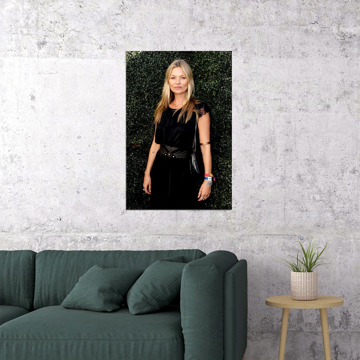 Kate Moss Model And Idol Poster Wall Art Print Home Wall Decor