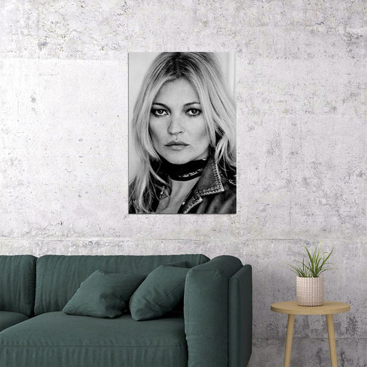 Kate Moss Fashion British Supermodel Poster Wall Art Print Home Wall Decor