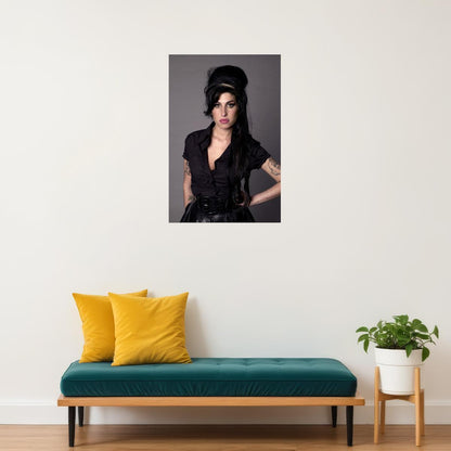Amy British Jazz Musician Poster Wall Art Print Home Wall Decor