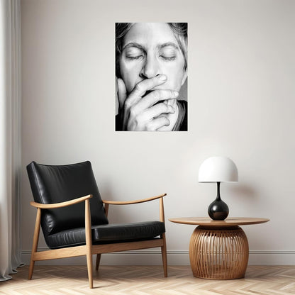 Man Yawning Music Band Poster Wall Art Print Home Wall Decor