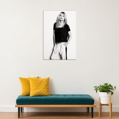 Kate Moss British Supermodel Poster Wall Art Print Home Wall Decor