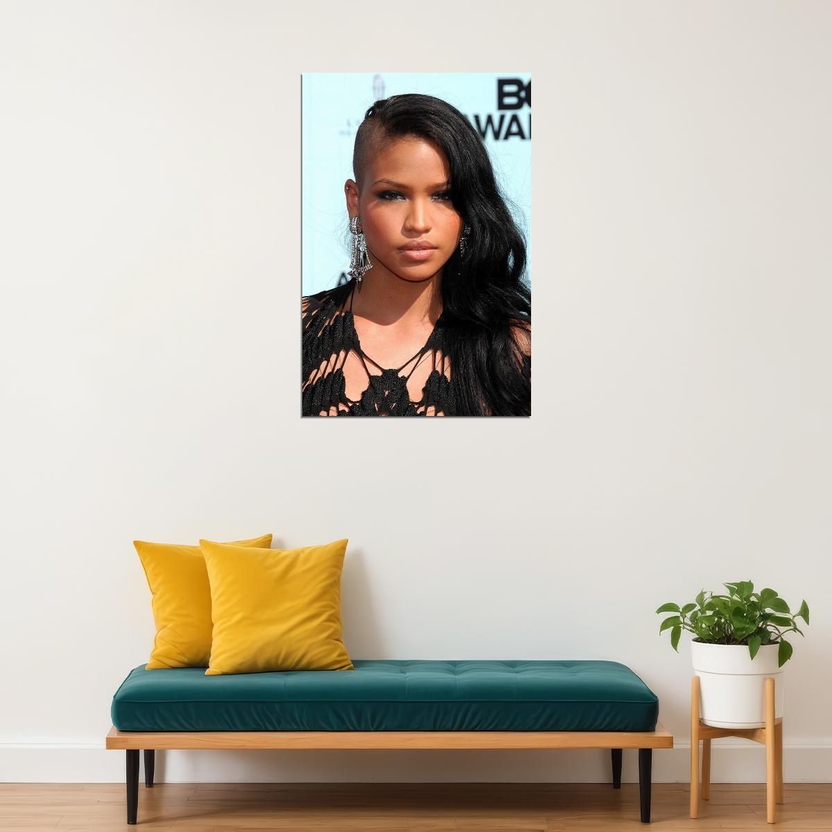 Cassie American Singer Model Actress Poster Wall Art Print Home Wall Decor