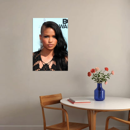 Cassie American Singer Model Actress Poster Wall Art Print Home Wall Decor