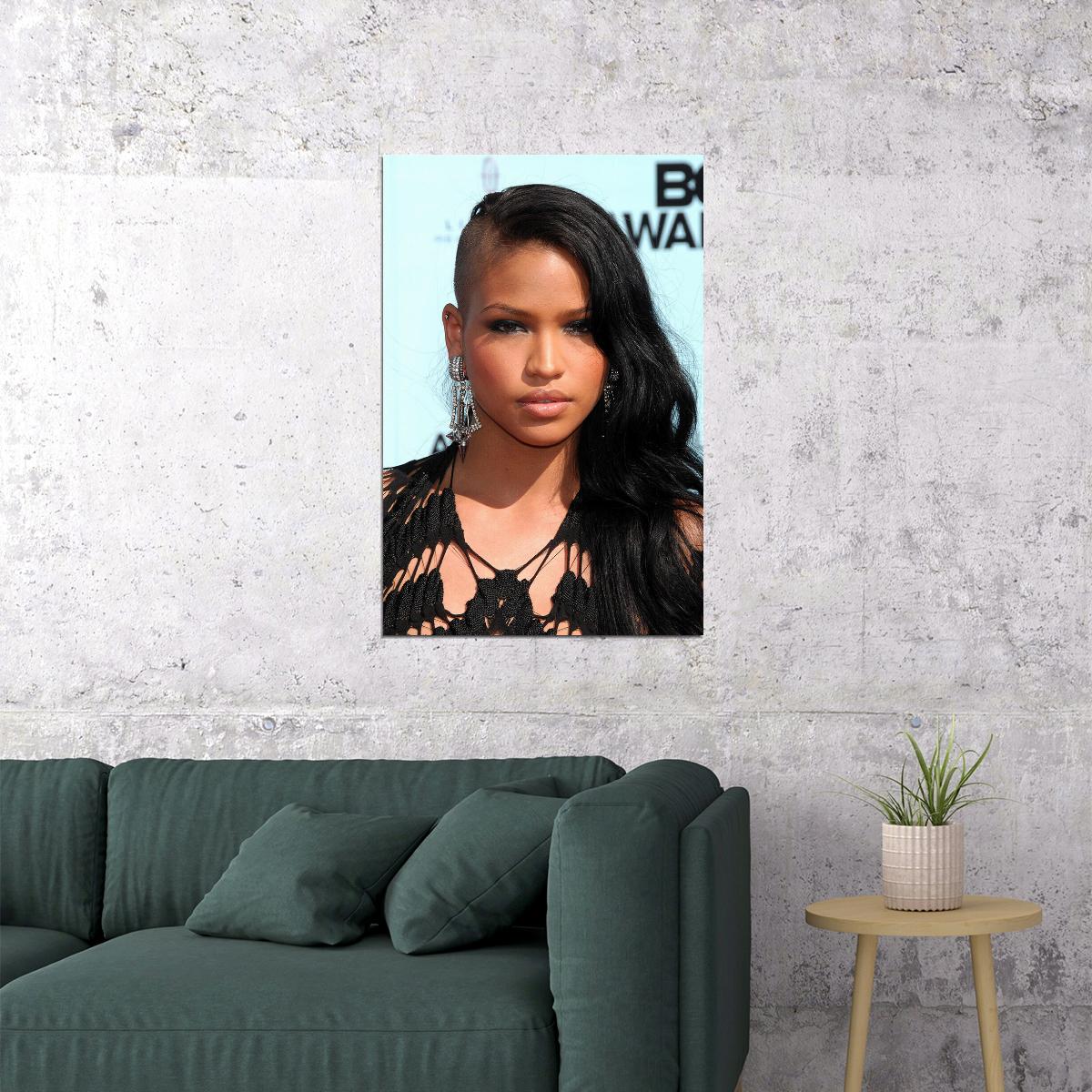 Cassie American Singer Model Actress Poster Wall Art Print Home Wall Decor