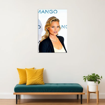 Kate Moss British Supermodel Poster Wall Art Print Home Wall Decor
