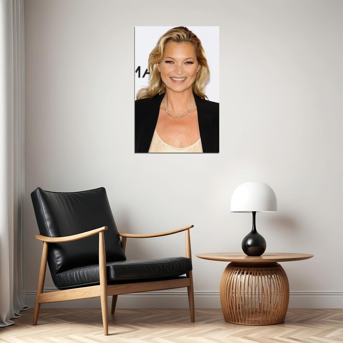 Kate Moss British Supermodel Poster Wall Art Print Home Wall Decor
