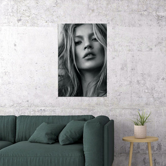 Kate Moss Supermodel Poster Wall Art Print Home Wall Decor