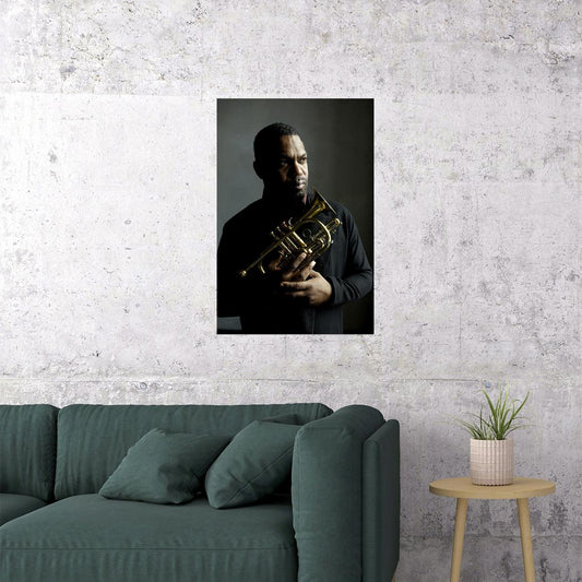 Jazz Musician Byron Wallen Poster Wall Art Print Home Wall Decor
