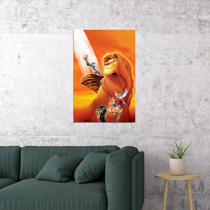King Of Lions Movie Poster Wall Art Print Home Wall Decor