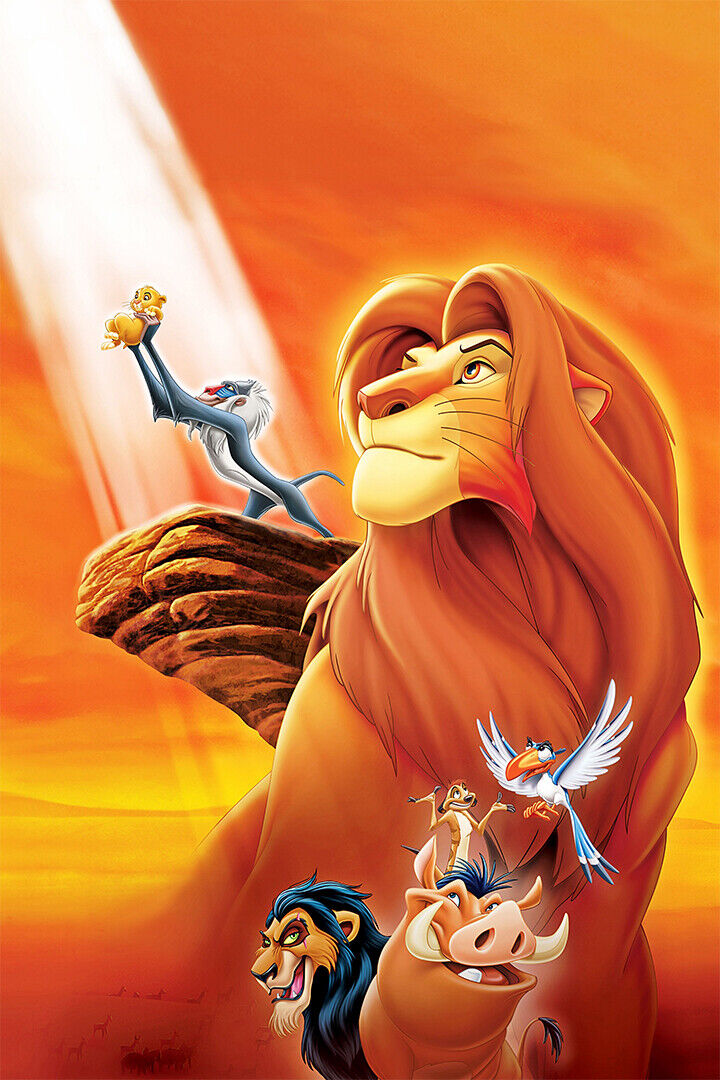 King Of Lions Movie Poster Wall Art Print Home Wall Decor