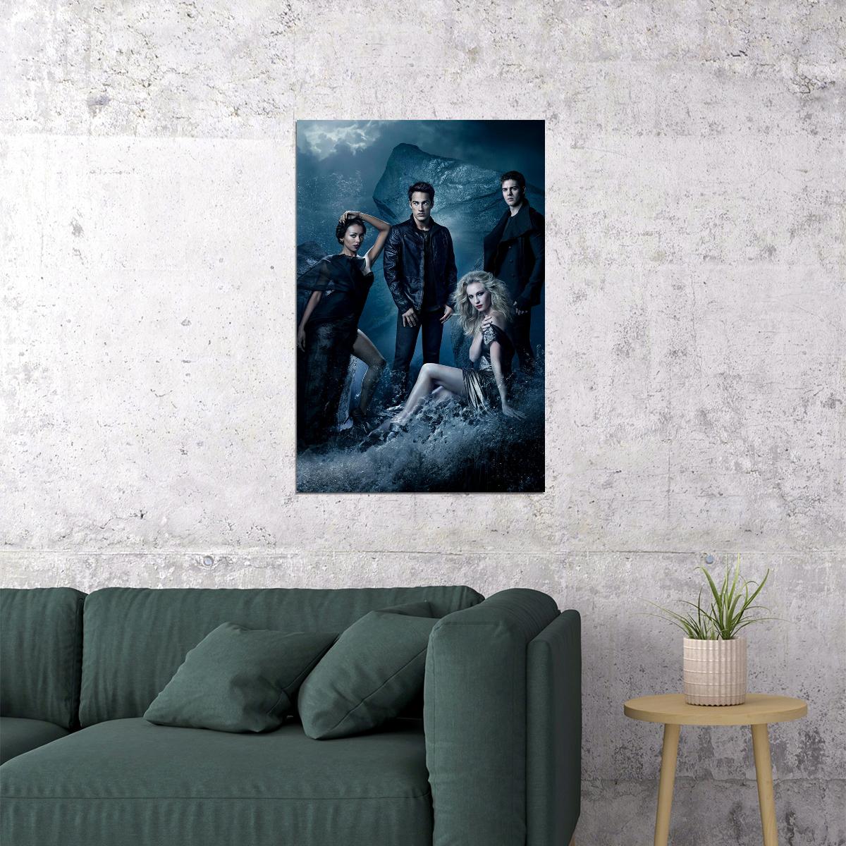 The Vampire Diaries Movie Drama Poster Wall Art Print Home Wall Decor