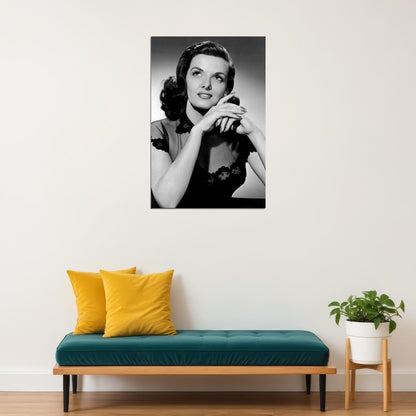 Jane Russell Actress Singer Model Poster Wall Art Print Home Wall Decor
