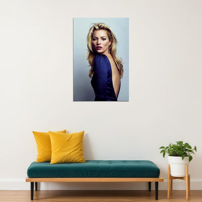 Kate Moss Supermodel Image Poster Wall Art Print Home Wall Decor