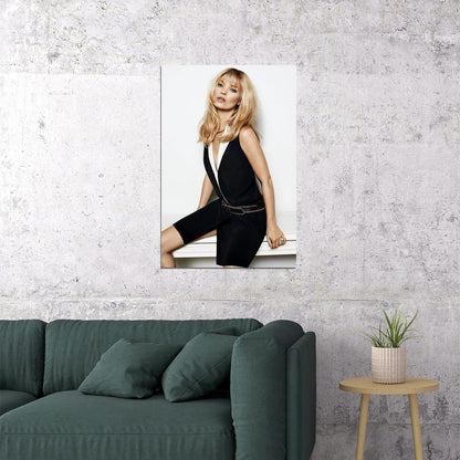 Kate Moss British Supermodel Poster Wall Art Print Home Wall Decor