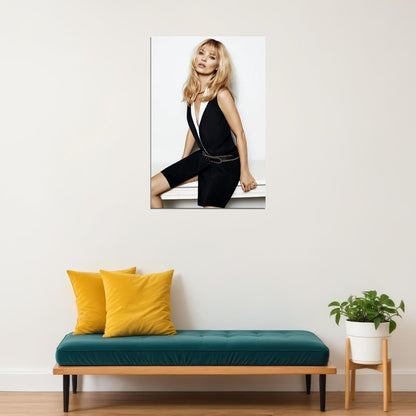 Kate Moss British Supermodel Poster Wall Art Print Home Wall Decor