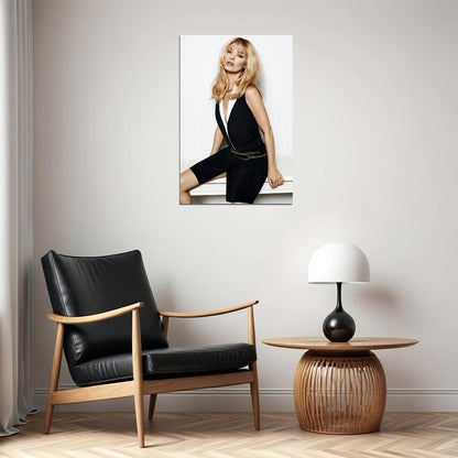 Kate Moss British Supermodel Poster Wall Art Print Home Wall Decor