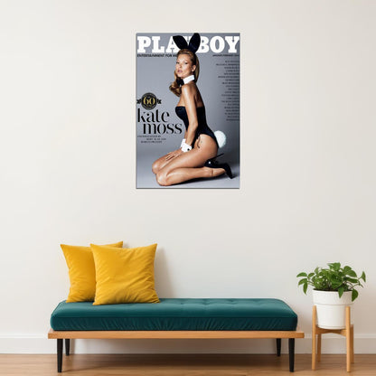 Magazine Moss Model Artist Poster Wall Art Print Home Wall Decor
