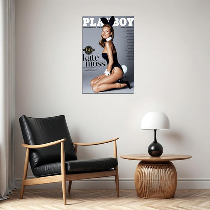 Magazine Moss Model Artist Poster Wall Art Print Home Wall Decor