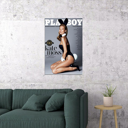 Magazine Moss Model Artist Poster Wall Art Print Home Wall Decor