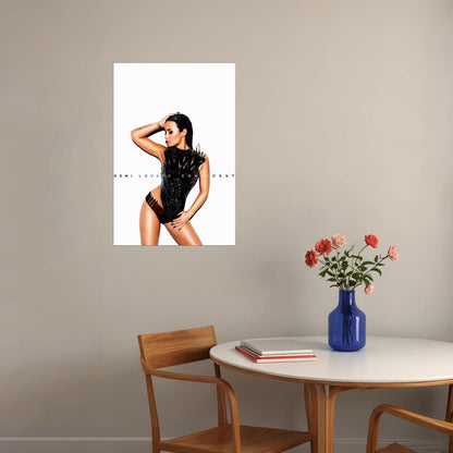 Demi Lovato Confident Music Celebrity Poster Wall Art Print Home Wall Decor