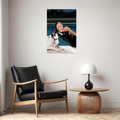 Lady Gaga Poker Face Music Album Poster Wall Art Print Home Wall Decor