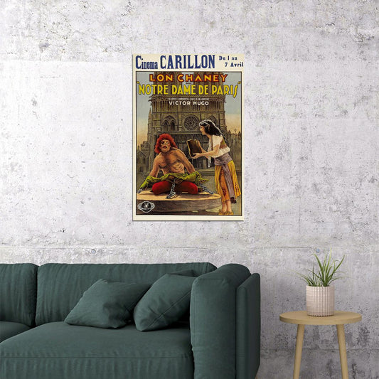 Classic The Hunchback Of Notre Dame Hugo Movie Poster Wall Art Print Home Wall Decor