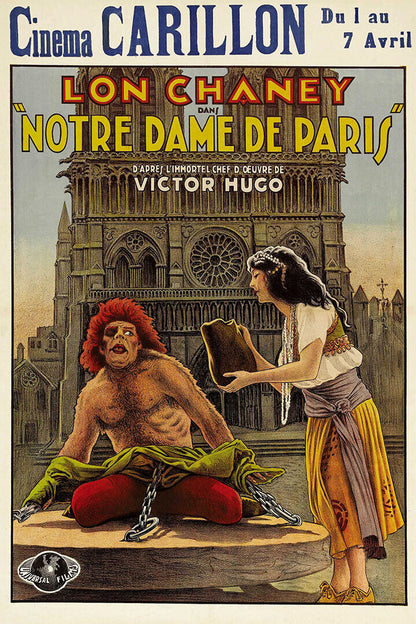 Classic The Hunchback Of Notre Dame Hugo Movie Poster Wall Art Print Home Wall Decor