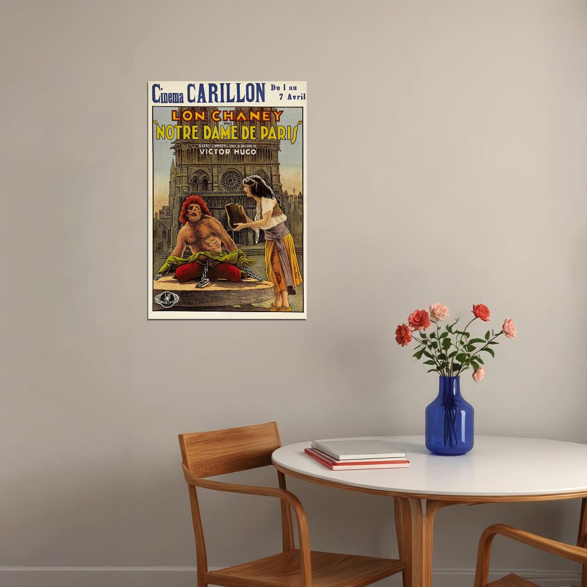 Classic The Hunchback Of Notre Dame Hugo Movie Poster Wall Art Print Home Wall Decor