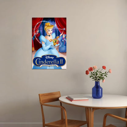 Cinderella Ii Dreams Come True 3 Mice Prince Movie Poster Wall Art Print Home Wall Decor