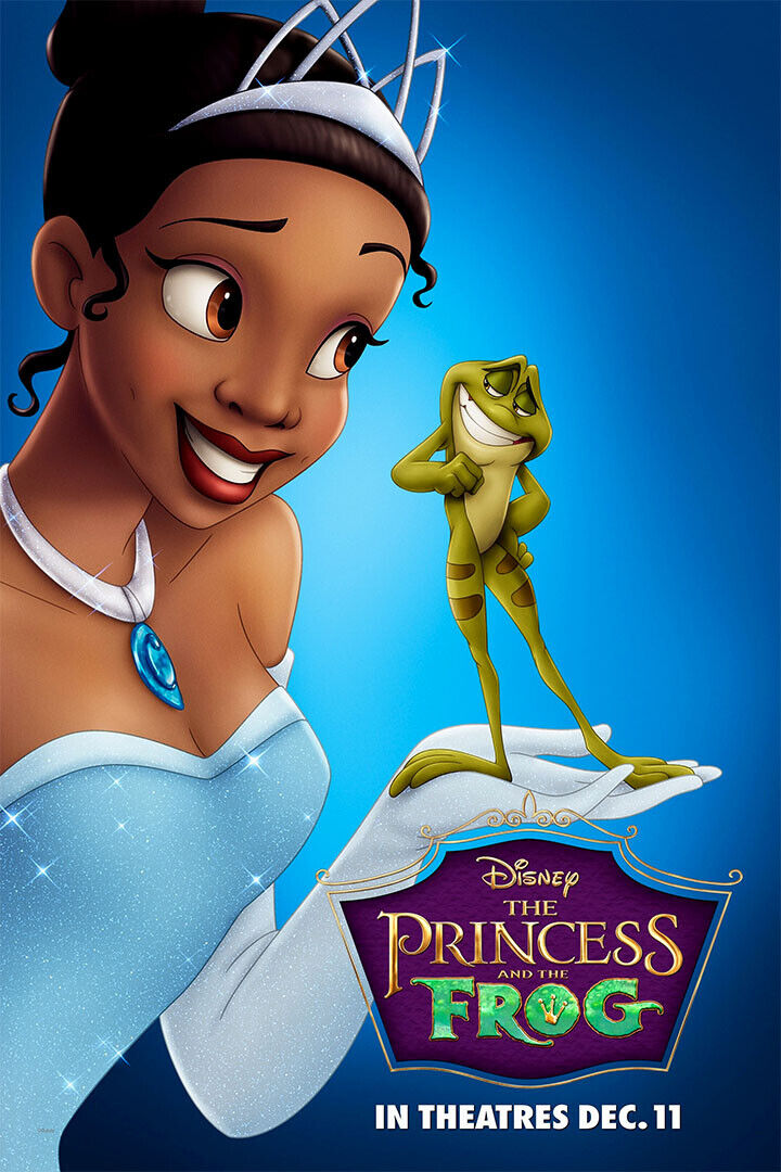Princess And Frog Animated Movie Picture Poster Wall Art Print Home Wall Decor